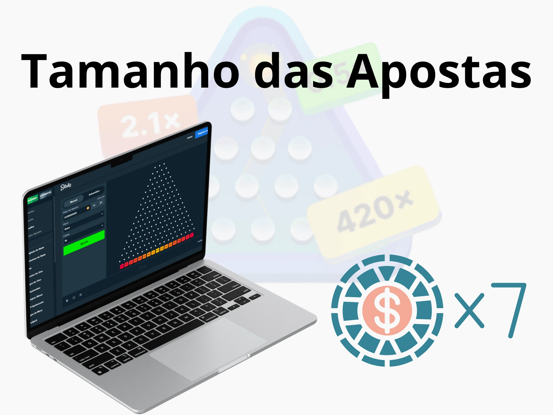 Ajustar o Tamanho das Apostas