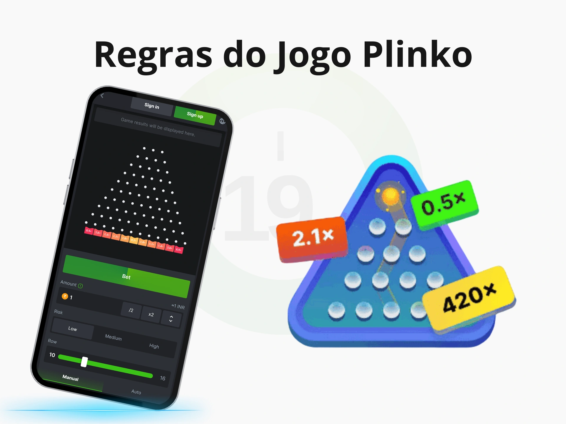 Regras do Jogo Plinko